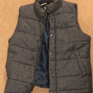 NWT Light Blue Banana Republic Mens Medium Vest